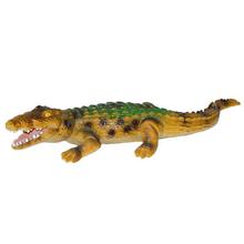 Green/Yellow Rubber Alligator Toy