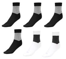 Pack of 6 ZigZag Printed Socks (1825)