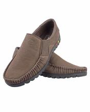 Shikhar Men's Tan Loafer Shoes