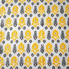 Kaapa Yellow Ikat Cotton Bedsheet