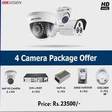 CCTV AHD Camera 4set HIk Vision