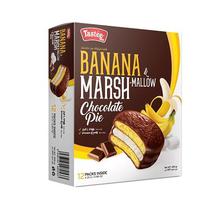 Tastee Banana Marsh-Mallow Chocolate Pie (12 packs) (PRA1)