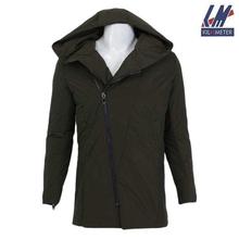 KILOMETER Hooded Long Silicon Jacket For Men - KM 9003