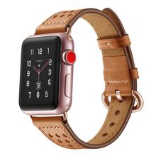 JINYA Luna Leather Band For Apple Watch 42MM / 44MM Brown