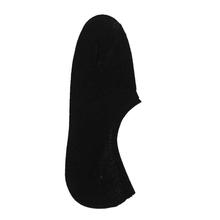 Black Solid Socks For Men