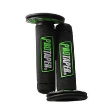 PRO TAPER Motorcycle High Quality Protaper Dirt Pit Bike Motocross 7/8" Handlebar Rubber Gel Hand Grips Brake Hands Handle Grip Green color