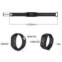 F1 Smart Bracelet Waterproof Heart Rate Monitor Blood