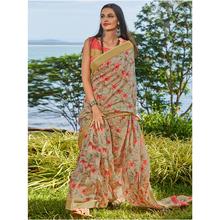 Stylee lifestyle Exclusive Cotton Silk Printed Saree - 2401