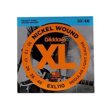 D'Addario EXL110 Regular Light Nickel Wound Electric Strings