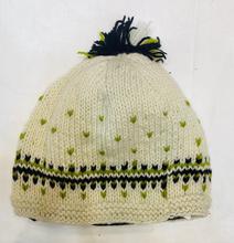 Woolen Knitted Pompom Beanie