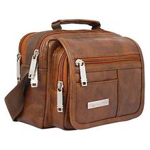 Handcuffs Mens Bag Messenger Bag Leather Shoulder Bags