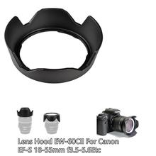 Lens Hood For Canon EOS M M2 M3 EF-M 11-22mm f4-5.6 IS STM EW-60E