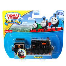 Thomas & Friends Take-N-Play Glow Racer Douglas Engine Toy For Kids - DLY27