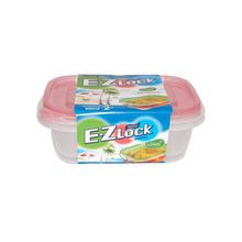 Lock And Lock Plastic Container-3 Pcs