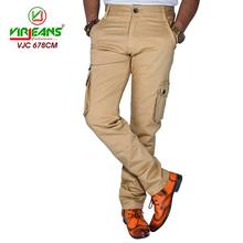 Virjeans Cotton (Twill) Cargo (Box) Pant (VJC 678) Cream