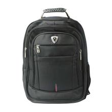 Black Multi Zippered Laptop Bag - Unisex