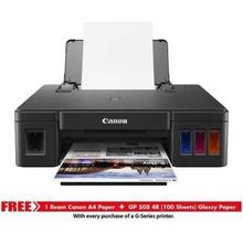 Pixma G-1010 Single Function Refillable Ink Tank Inkjet Printer - Black