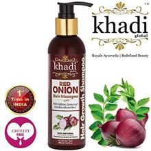 Khadi Global Onion Shampoo with Caffeine Curry Leaf and