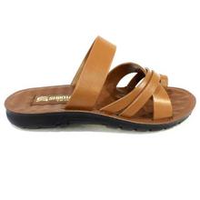 Shikhar Shoes Brown Slip-On Sandal For Men - 1204