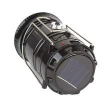 Aafno Pasal Rechargeable Camping Lantern SL-5800T 6LED (Solar Rechargeable) - Black