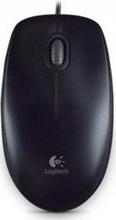 Logitech B100 Optical Mouse For Business - (Black)