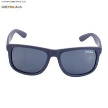 GREY JACK Rect.400% UV Protected Black Wayfarer Sunglasses