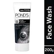 Pond's Pure White Anti Pollution With Activated Charcoal Facewash,