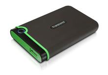 Transcend Storejet 25M3 1TB Portable Hard Drive / Shock Resistant / USB 3.1 Gen 1