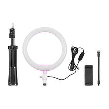 26cm Selfie Led Ring Light With 10 Fit Tripod Stand, Cell Phone Holder