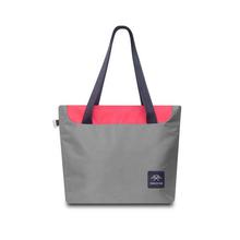 Mheecha Tote Grey/Candy Red