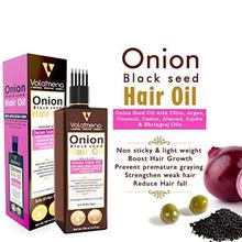 VOLAMENA WITH DEVICE Onion Black seed Hair Oil for