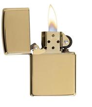 Regular High Polish Brass Zippo (254B-002287)