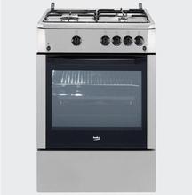 Beko Free Standing Oven with 3 Gas Hobs - FSG63010GS