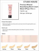 Etude House Precious Mineral Bb Cream Moist Beige Spf 50+ Pa+++ 45G