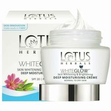 Lotus Herbal White Glow Deep Moisturising Creme SPF 20,PA+++,40g