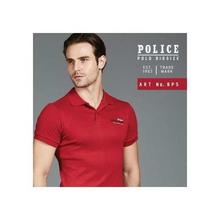 Police BP5 Big Size Polo T-Shirt- Red