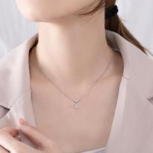 Sterling silver clavicle chain _ Wanying factory direct