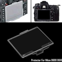 Hard Clear Plastic Rear LCD Monitor Screen Protector Cover For Nikon D600 D610 BM-14