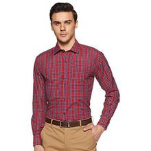 Diverse Men's Checkered Regular fit Formal Shirt