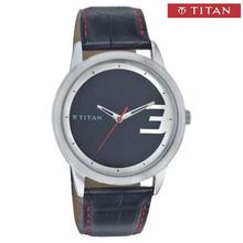 Titan 1584SL02 Tagged Leather Strap Analog Watch For Men