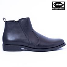 Caliber Shoes Black Side Chain Lifestyle Boots For Men - ( P477 C)