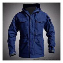 Hifashion Waterproof Summer Windcheater For Men-Navy Blue