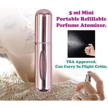 Gadget Hero's Mini Refillable Perfume Atomizer. TSA Flight