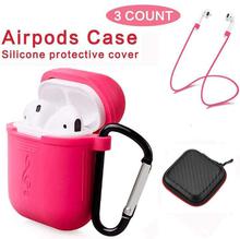 AirPods Case Protective Silicone Cover and Skin for Apple Airpods Charging Case plus - intl