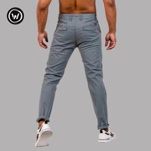 Wraon Petrol Green Stretchable Premium Cotton Chinos For Men