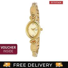 2251YM15 Raga Gold Dial Analog Watch For Women- Gold