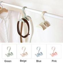 360-degree Rotation Closet Organizer Rod Hanger Handbag