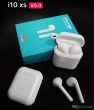 i10 XS TWS Earphones Automatic pairing Earbuds With Charging Box Mic For IOS Andriod Phone VS I9S I11 I12 TWS