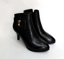 Pencil Heeled Ankle Boots For Women