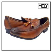 Mely Brown Formal Loafer Shoes For Men